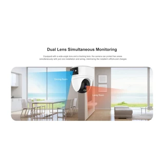 Vstarcam CS2DR CG2DR (เลนส์คู่) IP Camera WIFI / 4G กล้องวงจรปิดไร้สาย 3MP(1296P) indoor มีAI+