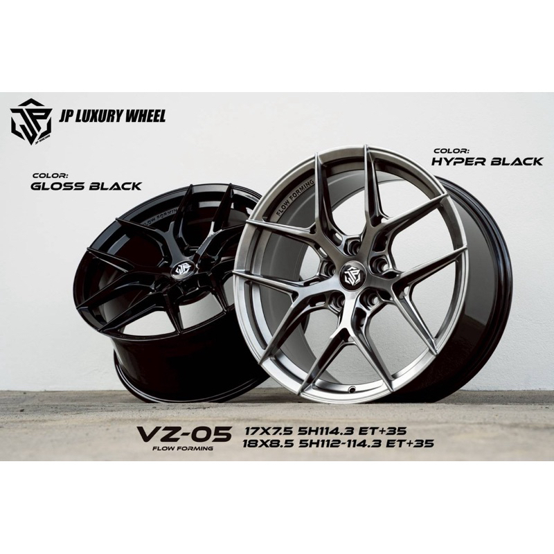 ล้อแม็กซ์ Jp racing VZ05 ล้อเบา 5/114 มีครบ ขอบ 17 และ 18 ราคาต่อ สี่วง สวย สปอร์ต เท่ เบาทนทาน
