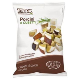 Mushrooms Porcini cube frozen 1 kg เห็ดพอร์ชินีแช่แข็งหั่นลู…