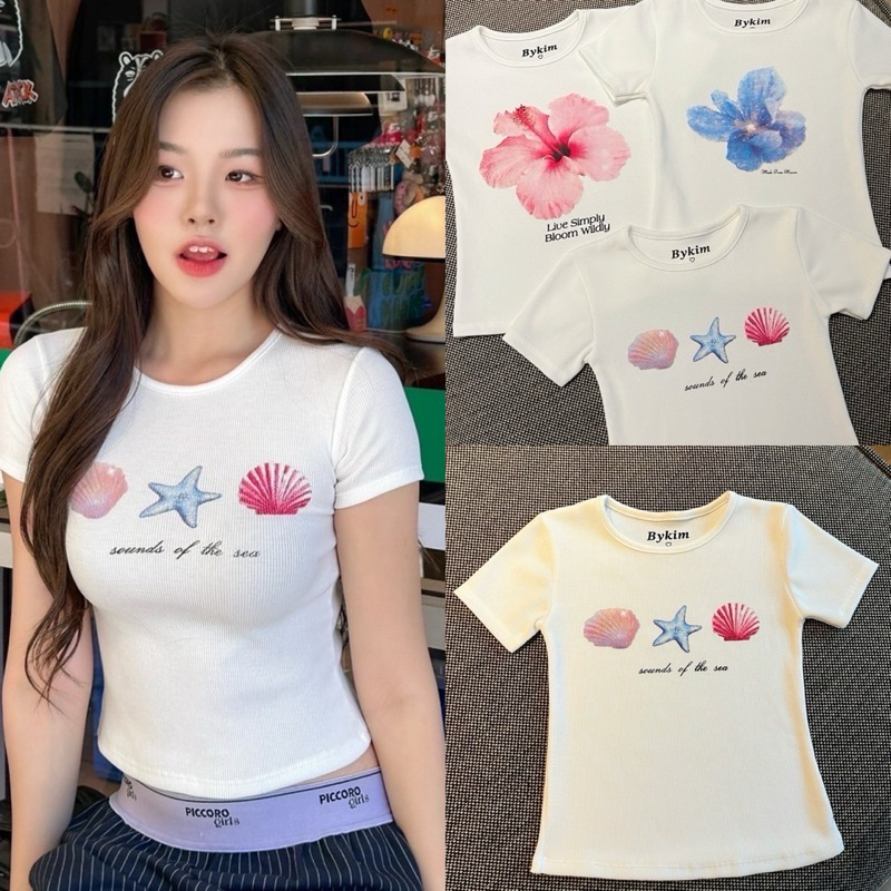 SIS.ON | พร้อมส่ง 🧸เสื้อผ้าผู้หญิงแฟชั่น babytee เบบี้ที BK