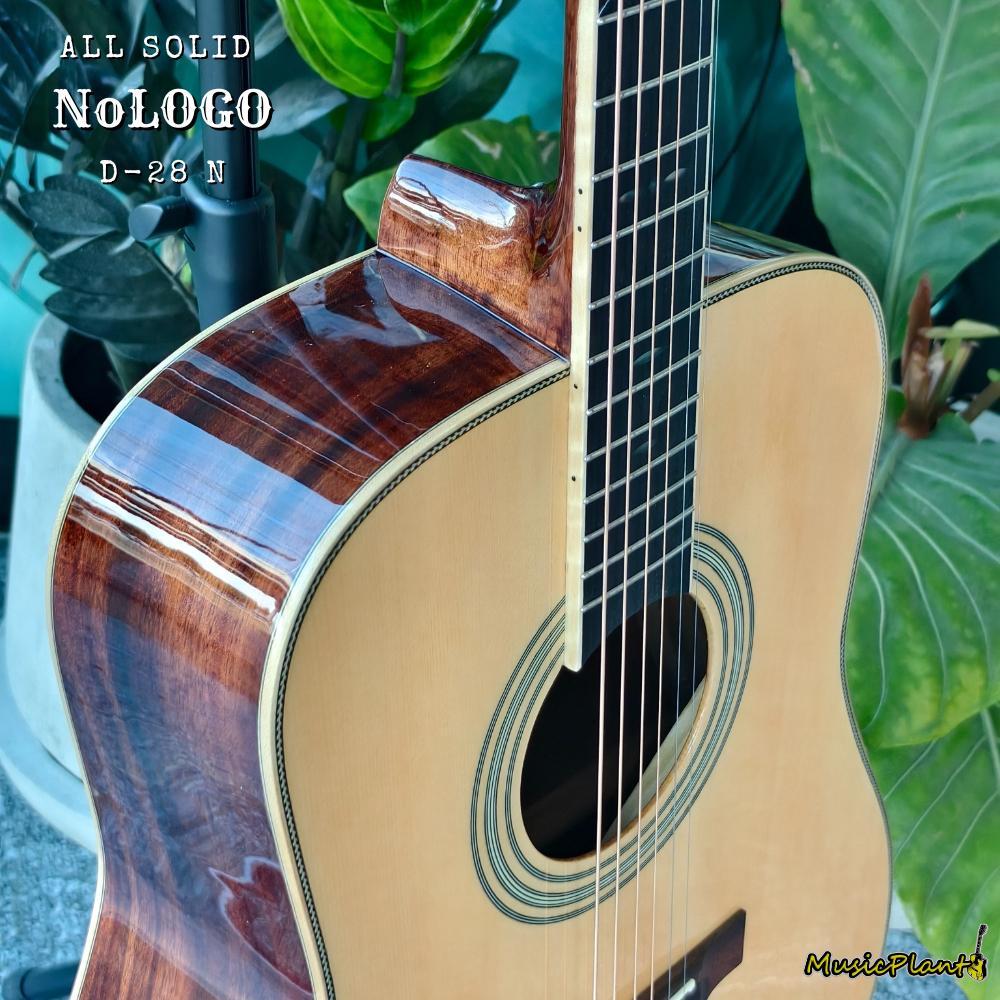 Nologo กีตาร์โปร่ง All Solid Guitars | D-28