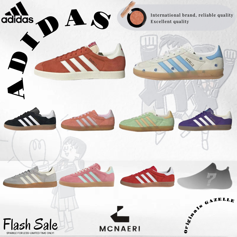 🎉รอพรีออเดอร์/ของแท้ 💯 🎉ADIDAS Originals GAZELLE รองเท้าลำลอง รองเท้าผู้ชายและผู้หญิง GY7339/H06259/