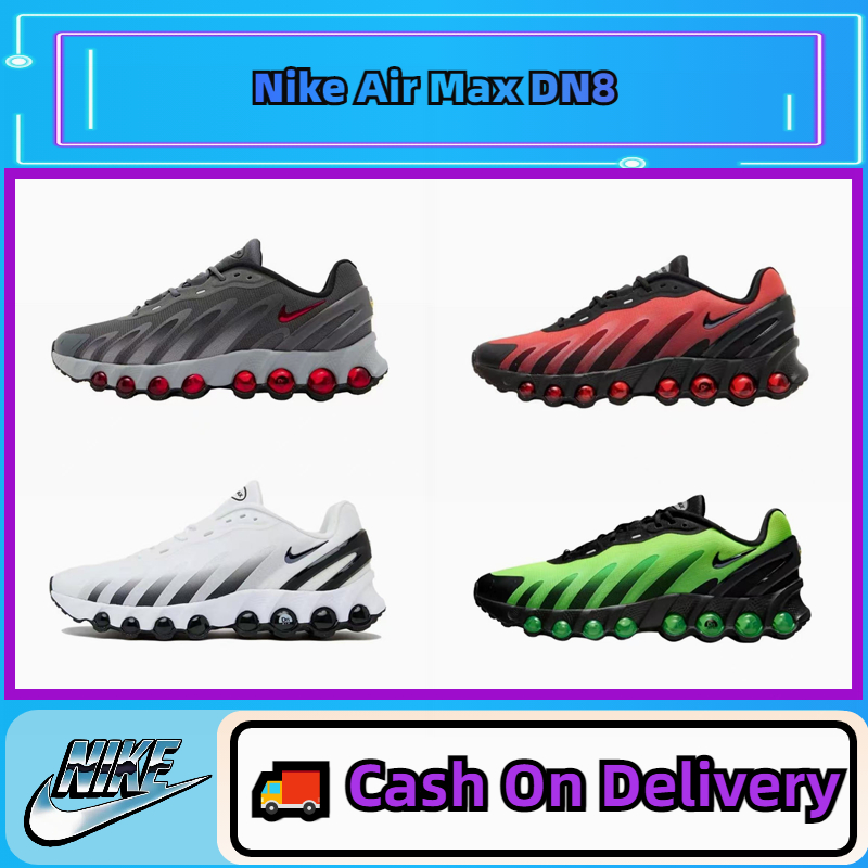 Nike Air Max DN8 แบบมีเบาะอากาศลดแรงกระแทกรองเท้าวิ่งออกกำลังกาย white FQ7860-100