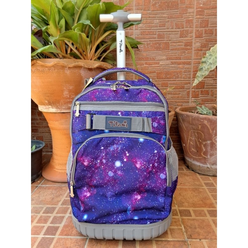 Tilami 18" 2ล้อ รุ่นมีช่องเก็บ Laptop กระเป๋านักเรียนล้อลาก กระเป๋าล้อลากพร้อมส่ง<ส่งฟรีไม่ต้องใช้โค้ด<