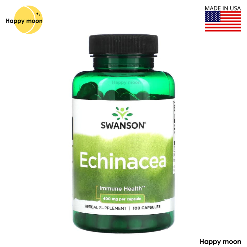 Swanson, Echinacea, 400 mg, 100 Capsules
