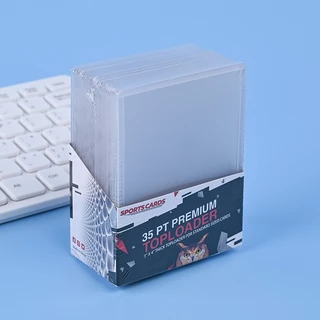 COZII 10 ชิ้น Card case เฟรมการ์ด | B8 มีฟิล์ม 35PT PVC Toploader | แฟ้มซองพลาสติกแข็ง เคสการ์ด ซองการ์ด Frame Card