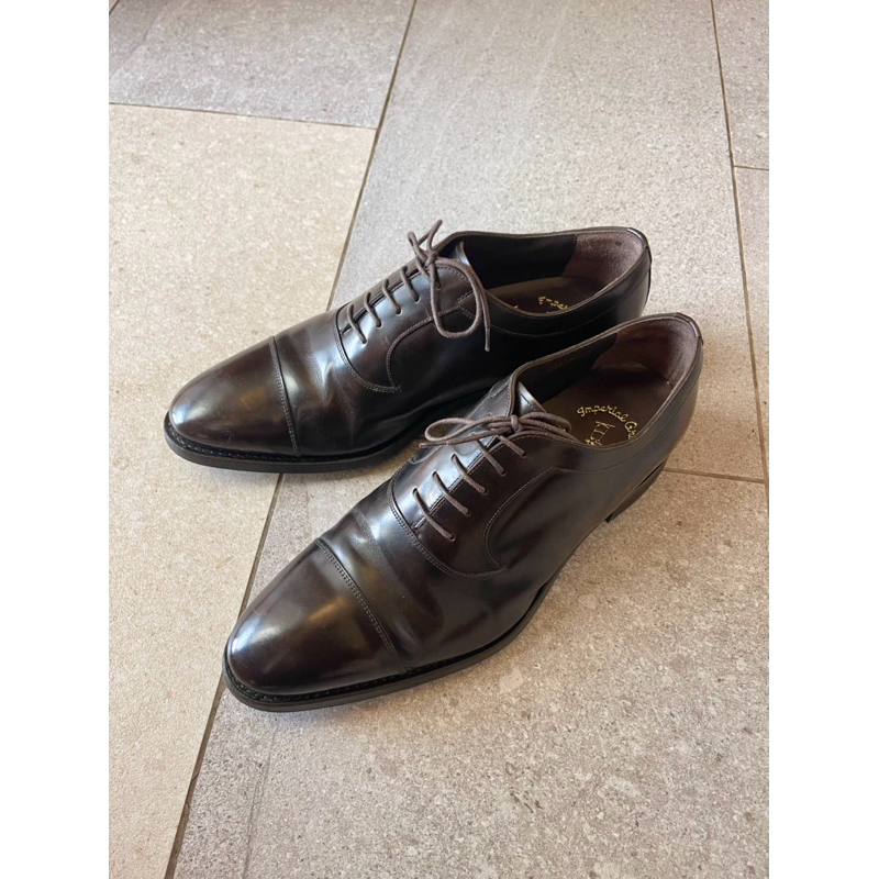 2ndhand รองเท้าหนัง ผู้ชาย มือสอง แบรนด์ Regal heritage สีน้ำตาลเข้ม