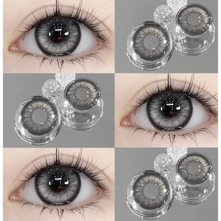 💄[0°~-600°] Midroo 🎀[แถม 2 gift❗] บลิงบลิงๆ ตาประกาย รุ่นแฟชั่นขายดี Black/Grey/Brown-14.5mm รายเดือน🔥