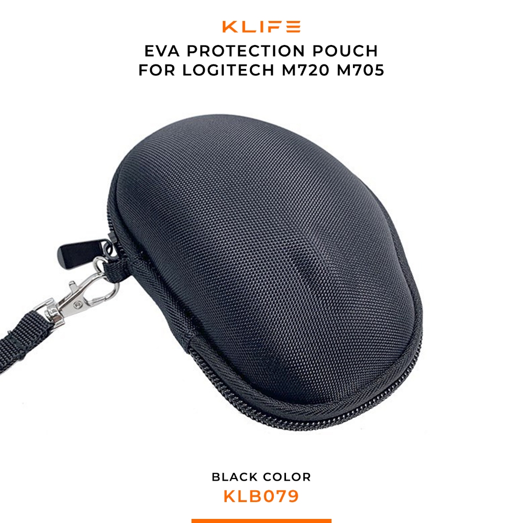 กระเป๋าใส่เมาส์ สำหรับ Logitech M720/M705 กล่องเก็บเมาส์ EVA KLIFE PROTECT กันกระแทก กันน้ำ ราคา ถูกที่สุด ดีลบีเคเค แกลเลอรีภาพที่ 6