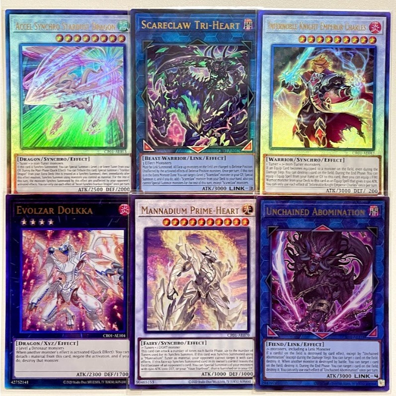 Yugioh [AE] CR01 แยกใบ UTM Creation Pack 01