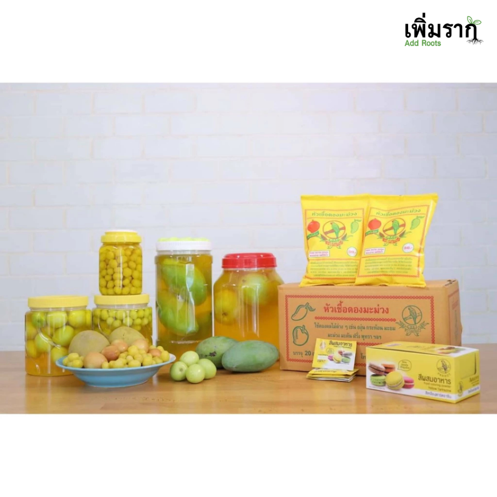 หัวเชื้อดองมะม่วง ตรานกแก้ว สูตรดองผลไม้ เปรี้ยวหวาน กรอบอร่อย ใช้ได้กับมะม่วง มะยม มะกอก พุทรา ฯลฯ - รูปที่ 2