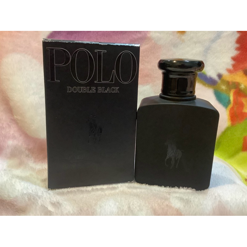 (ของแท้ 💯%)  🌿 น้ำหอม Polo Double Black by Ralph Lauren ขนาด 75 ml
