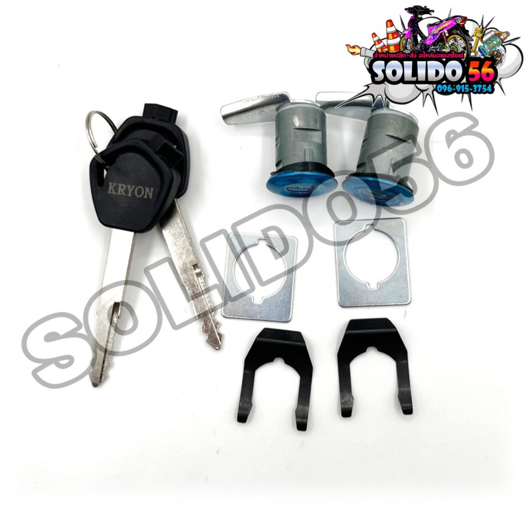 สวิทช์กุญแจ ZOOMER-X ปี 2012-2014 รหัส 35010-K20-900 สวิตซ์กุญแจชุดใหญ่ สวิทกุญแจ+กุญแจล็อคเบาะ สำหรับซูเมอร์เอ็กซ์ - รูปที่ 2