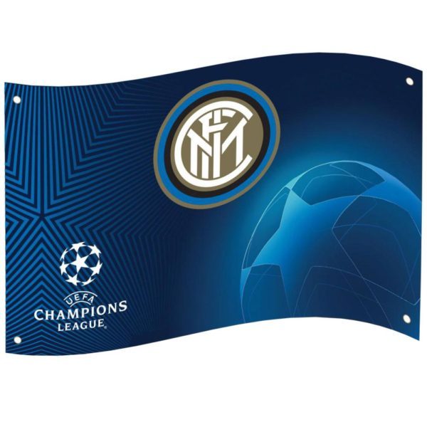 ธง5x3ฟุตลิขสิทธิ์แท้ สโมสร Inter Milan UCL