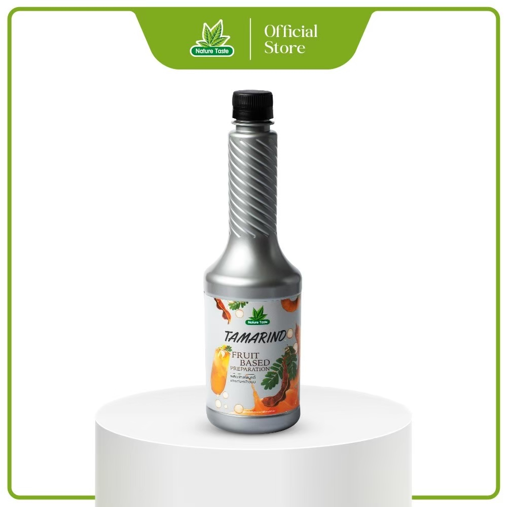 Nature Taste Tamarind Puree น้ำผลไม้เข้มข้นฟรุตเบสพรีเพอเรชั่น เพียวเร่ รสมะขาม ตราเนเจอร์เทส ขนาด 750 ml.