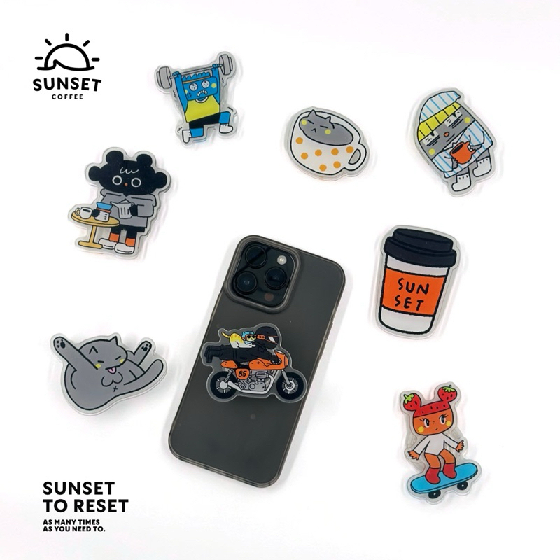 Giftok ลายพิเศษจาก Sunset Coffee