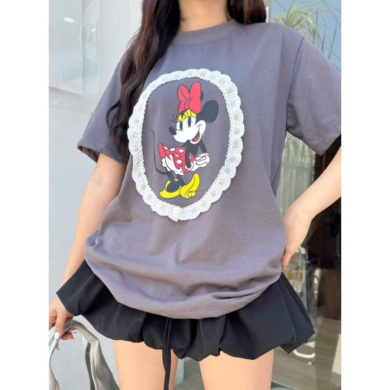 Nothing house เสื้อยืดโอเวอร์ไซส์ สกรีนลาย - รูปที่ 4