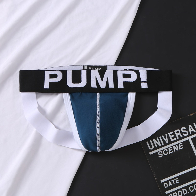 กางเกงในผู้ชายรุ่นใหม่ pump jockstrap เอวลอย เนื้อนุ่ม เซ็กซี่ สวมใส่สบาย ดีไซน์ทันสมัย ใส่แล้วดูหล่อ เพิ่มความมั่นใจ - รูปที่ 4