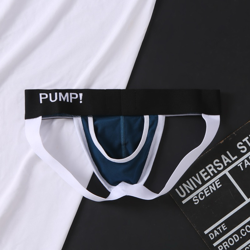 กางเกงในผู้ชายรุ่นใหม่ pump jockstrap เอวลอย เนื้อนุ่ม เซ็กซี่ สวมใส่สบาย ดีไซน์ทันสมัย ใส่แล้วดูหล่อ เพิ่มความมั่นใจ - รูปที่ 5