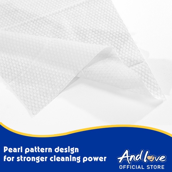 Andlove Wipes เซอร์เทนตี้ไวพ์ ผ้าเช็ดทำความสะอาดผิวสำหรับผู้ใหญ่ (40 pcs x 1 pack) - รูปที่ 3