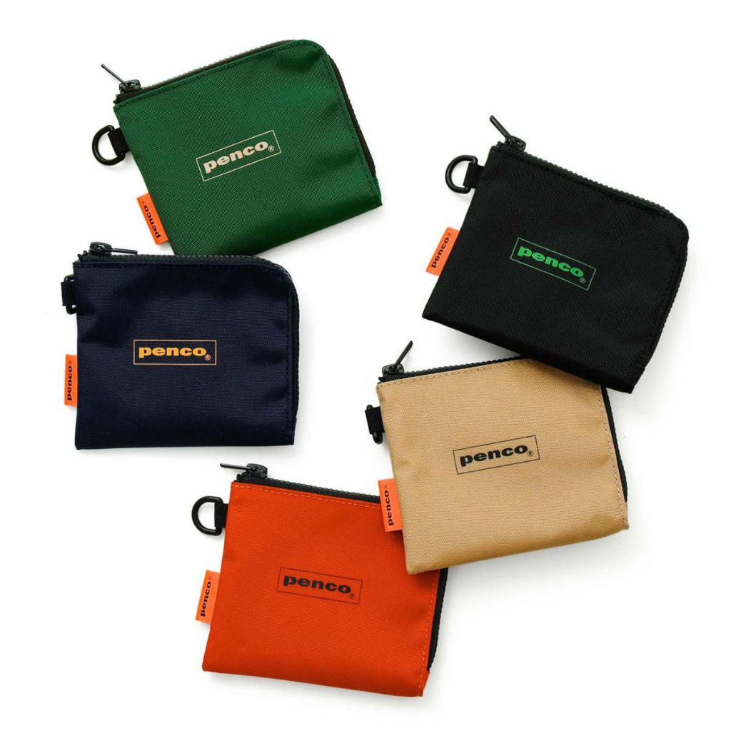 penco L-Zip Purse / กระเป๋าเงิน ซิปตัว L แบรนด์ penco จากประเทศญี่ปุ่น (HGZ164)