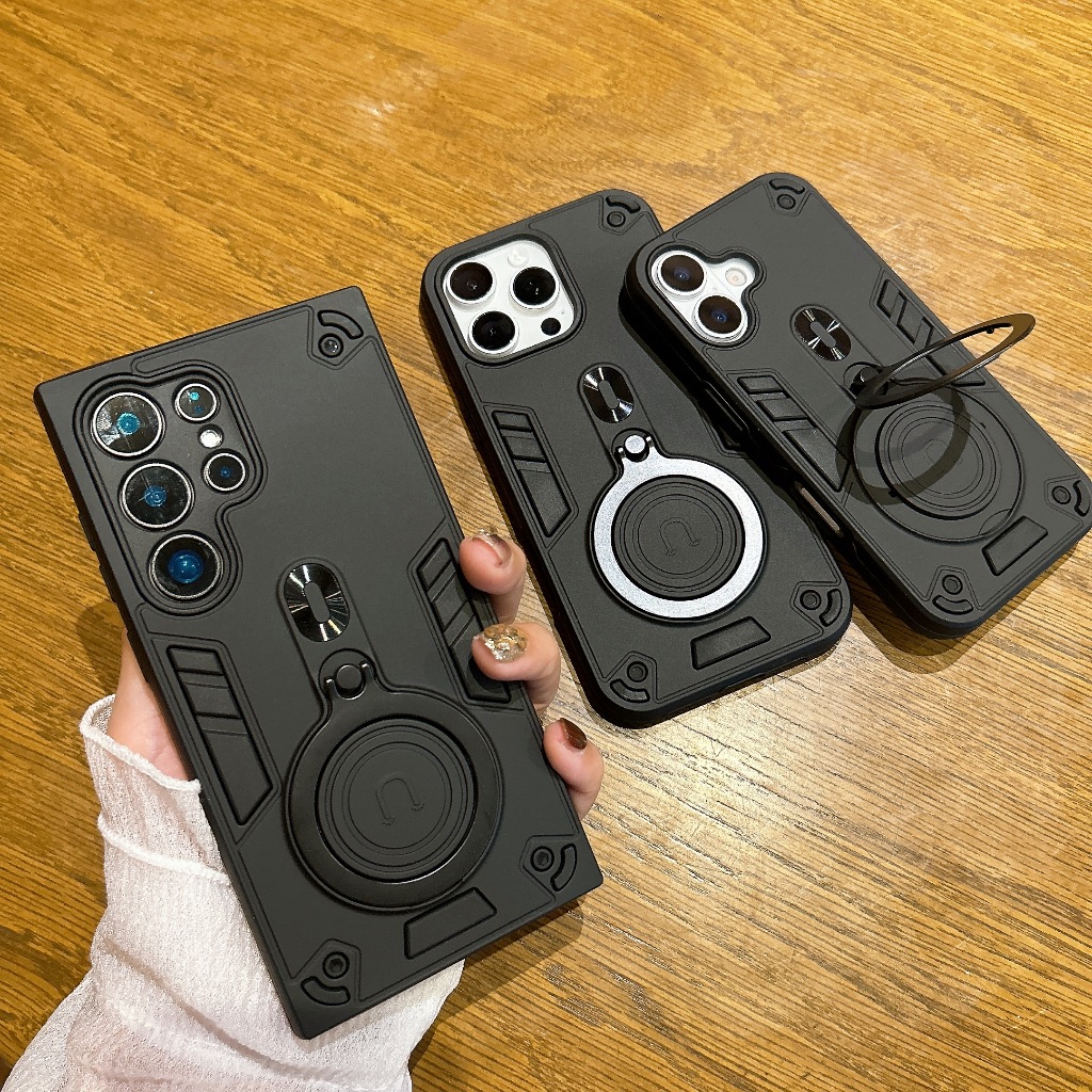 เคสกันกระเเทก S24Ultra เคสตั้งได้ รุ่น X200PRO Y100 Y28 RENO11 RENO12F A3X A15 A55 A05 15 Promax 14 