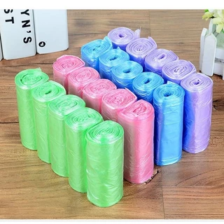 L184 ถุงขยะแพค 5 ม้วน ไม่มีกลิ่น พร้อมส่งจากไทย