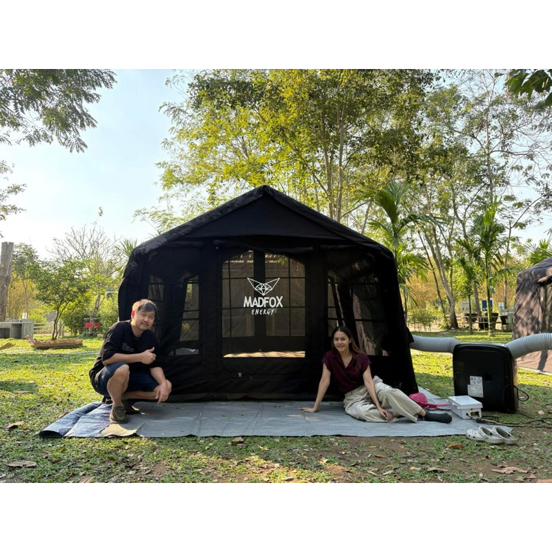 เต็นท์ลม เต็นท์เสาลม madfox Arctic320 ขนาด 8.0 ตรม.