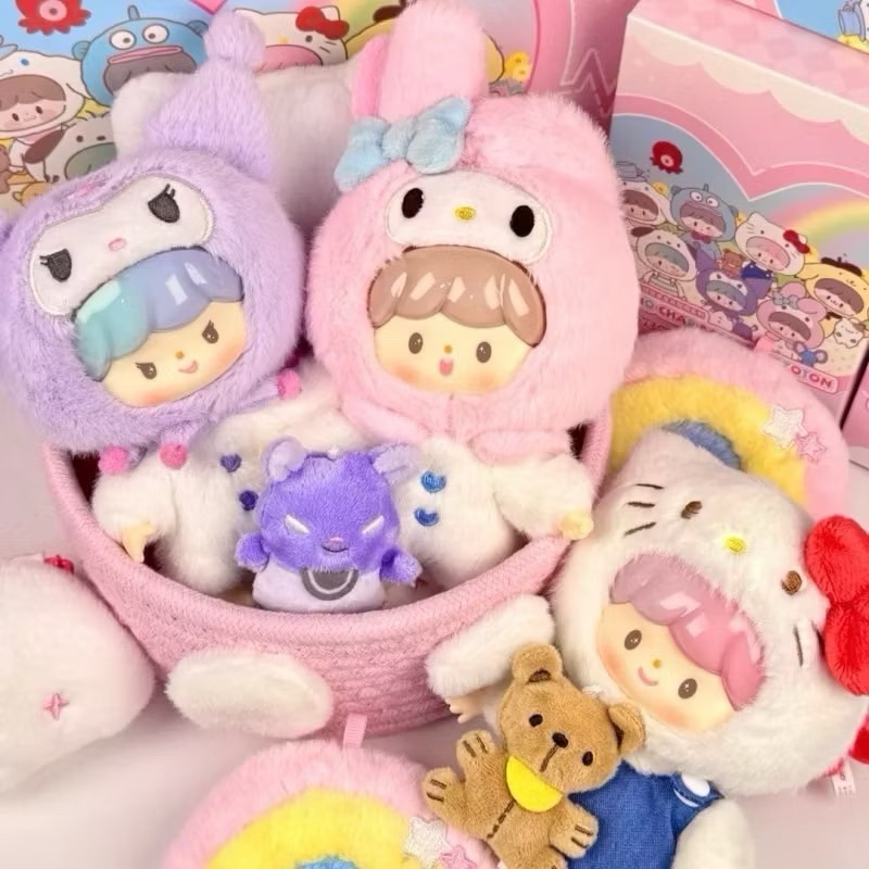 สินค้าแท้พร้อมส่งในไทย🇹🇭 พวงกุญแจ Sanrio Characters X Zzoton (จุ่มเดี่ยว ลุ้นซีเคร็ท)