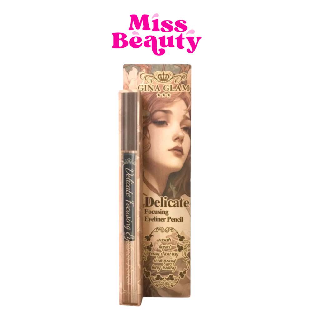 G11 Gina Glam Delicate Focusing Eyeliner Pencil จีน่า เกลม เดลิเคท โฟกัสซิ่ง อายไลเนอร์ เพนซิล 0.06 กรัม