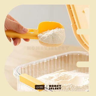 HomeyChoice กล่องเก็บข้าวสาร ถังข้าวสาร พร้อมช้อนตัก Food Grade ปลอดภัย เก็บกลิ่นได้ดี ขนาด 5kg และ 10kg รุ่น 8061,8076