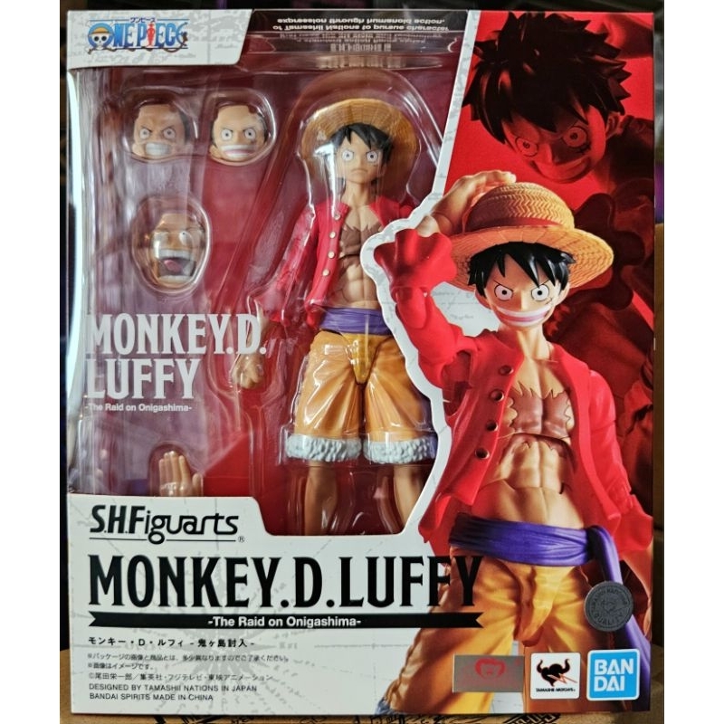 [พร้อมส่ง/มือ 1] S.H.Figuarts MONKEY.D.LUFFY -The Raid on Onigashima- 4573102649294
