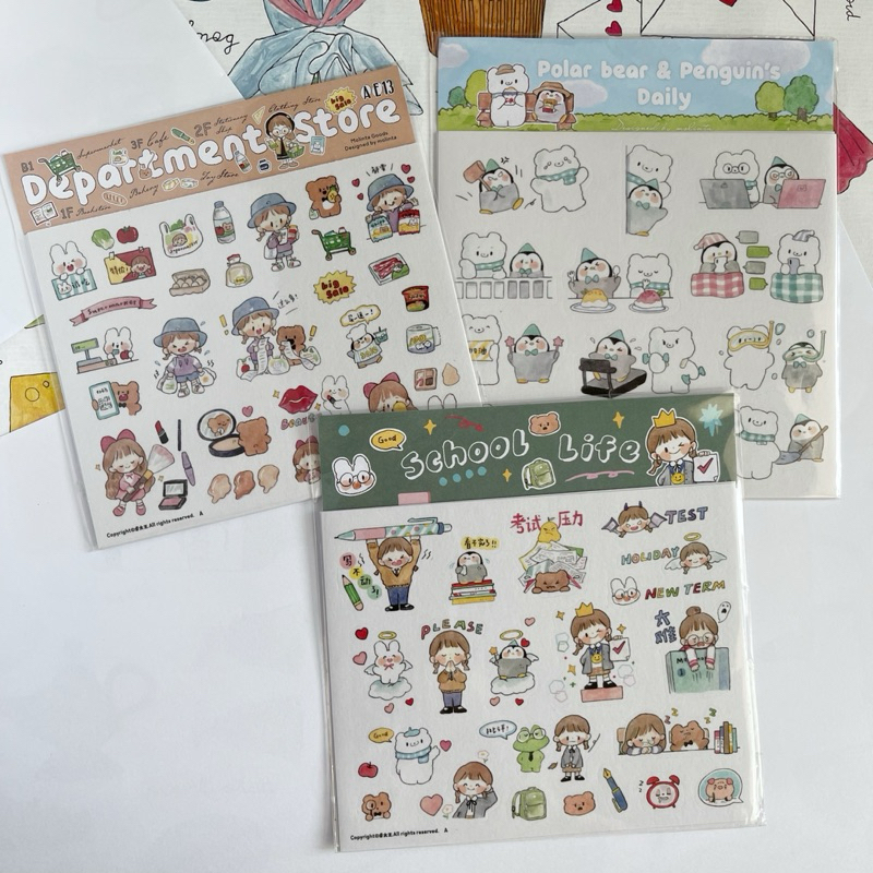 พร้อมส่ง•Sticker Molinta
