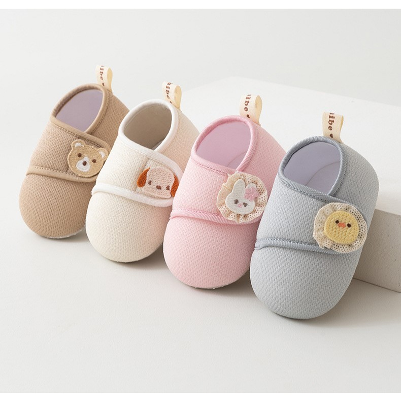 SM-120 (สินค้าพร้อมส่ง) รองเท้าเด็กพื้นนุ่ม รองเท้าเด็กหัดเดินกันลื่นใส่สบาย เบา สวมใสง่าย