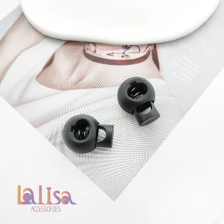 สต็อปเปอร์พลาสติก ตัวหยุดเชือก ตัวล็อคเชือก แพ็ค10ชิ้้น resin stopper SZ015
