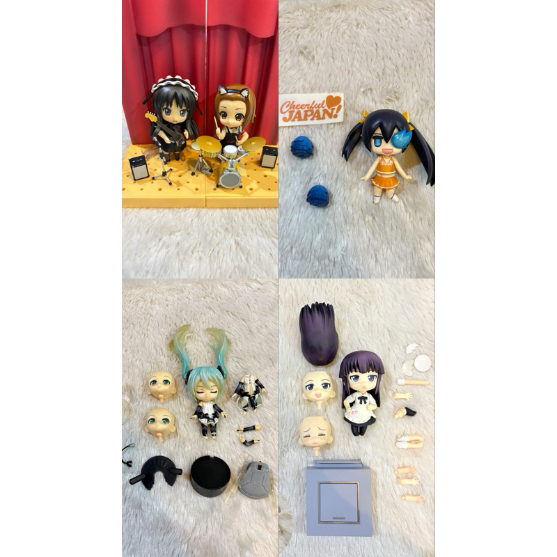 (พร้อมส่ง) Nendoroid เน็นโดรอย ของแท้ k-on / miku / working / black rock shooter figure ของสะสม ตุ๊ก