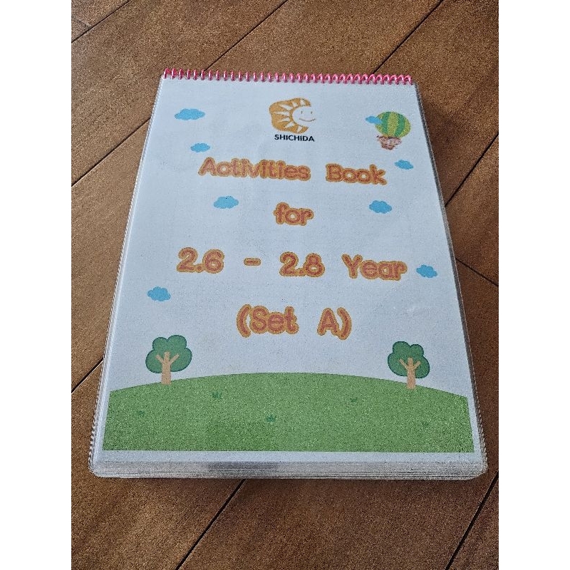 Activities Book for 2-3 years.