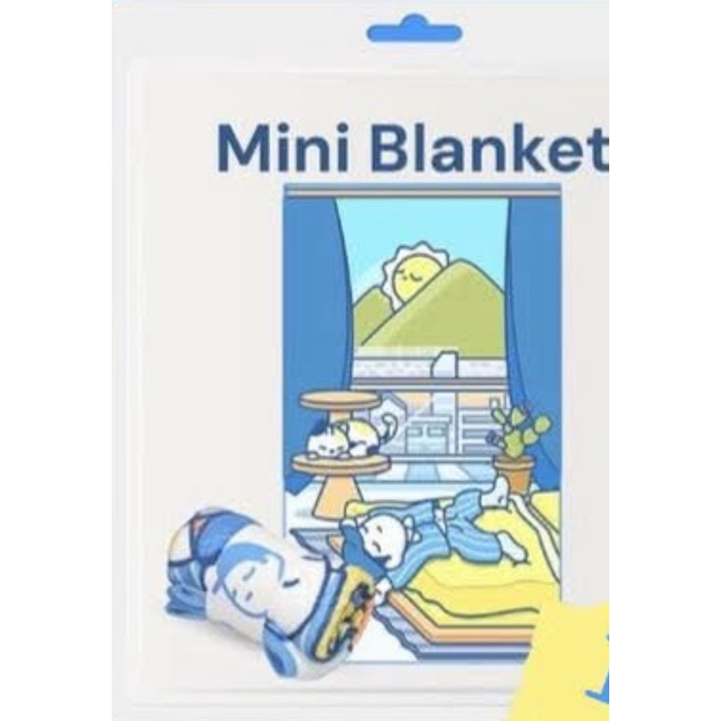 [ พร้อมส่ง ] Merchandise Yogurbara : Mini Blanket