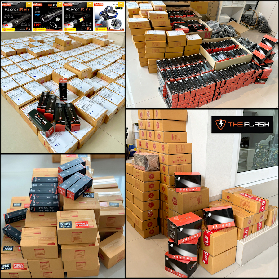 VRFITFIRST ไฟฉายพลังสูง 🔥 รุ่นขายดีในอเมริกา | สว่างจัด ซูมได้ กันน้ำ ถึกทน | ประกันศูนย์ไทย 5 ปี - รูปที่ 6