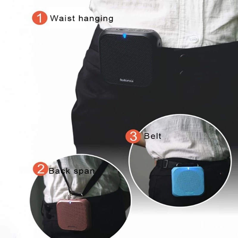 ไมค์ลำโพงพกพา ไมค์ช่วยสอน ไมค์ลอย ไมค์พกพา ลําโพงพกพา ลําโพงสอน พร้อม bluetooth โทรโข่ง ลำโพงช่วยสอน