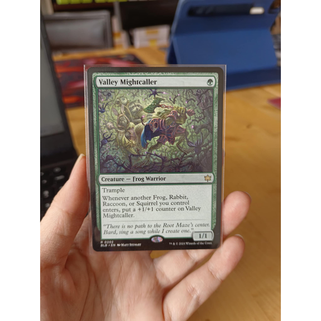 [MTG] Valley Mightcaller Bloomburrow [Rare]