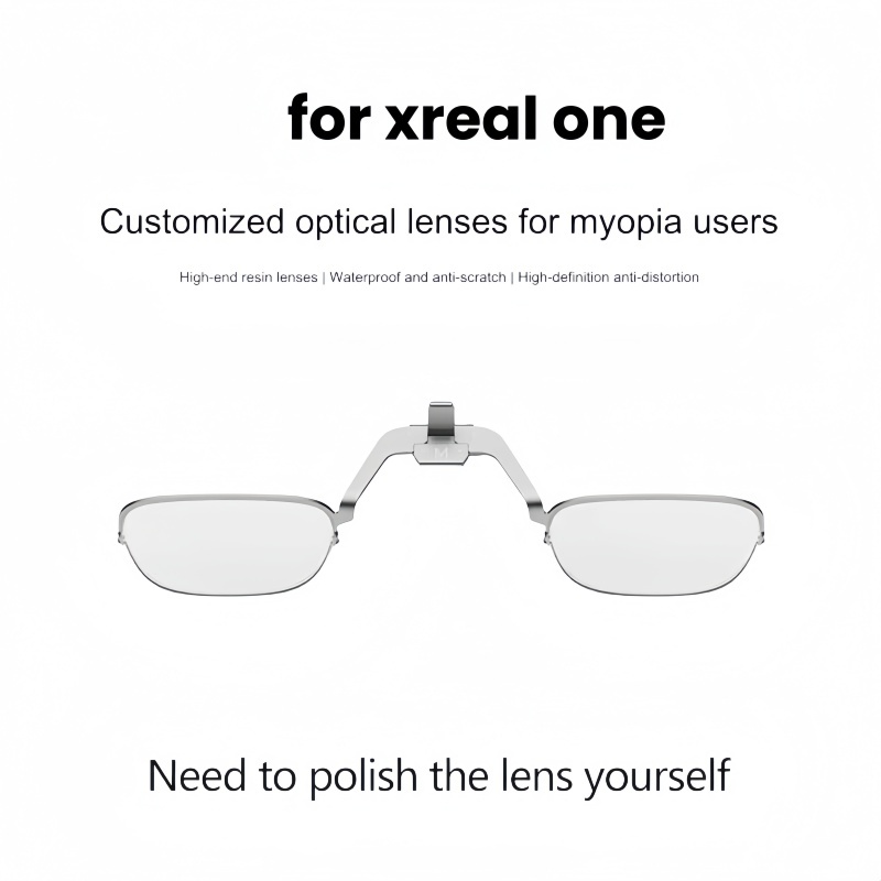 XREAL One Smart AR Glasses อุปกรณ์เสริมเลนส์สายตาสั้นที่กําหนดเอง (ต่ํากว่า 1000 องศา) ปรึกษาฝ่ายบริ