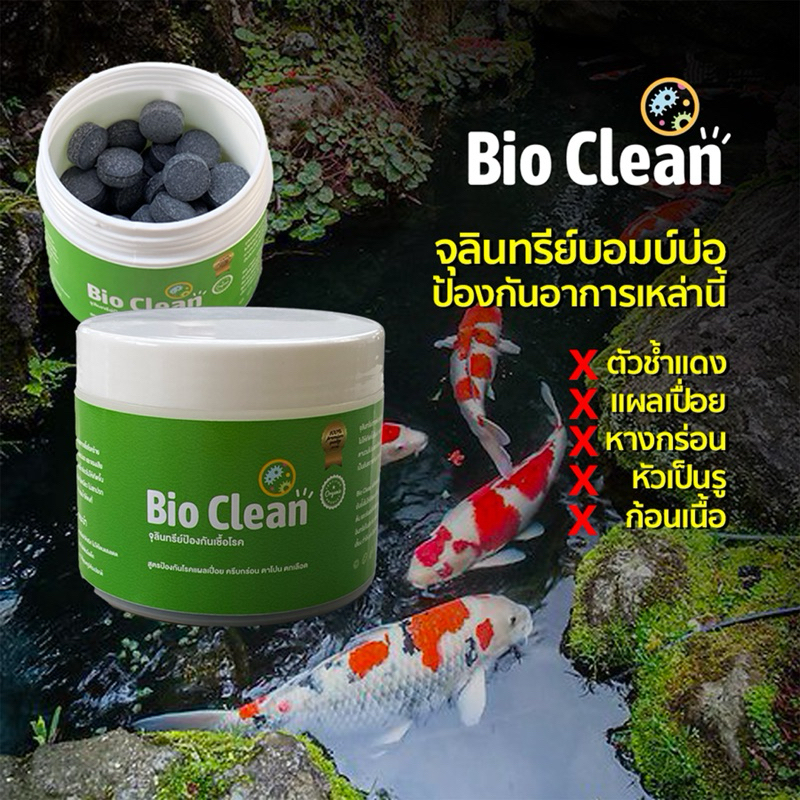 Bio Clean จุลินทรีย์บอมบ์บ่อ
