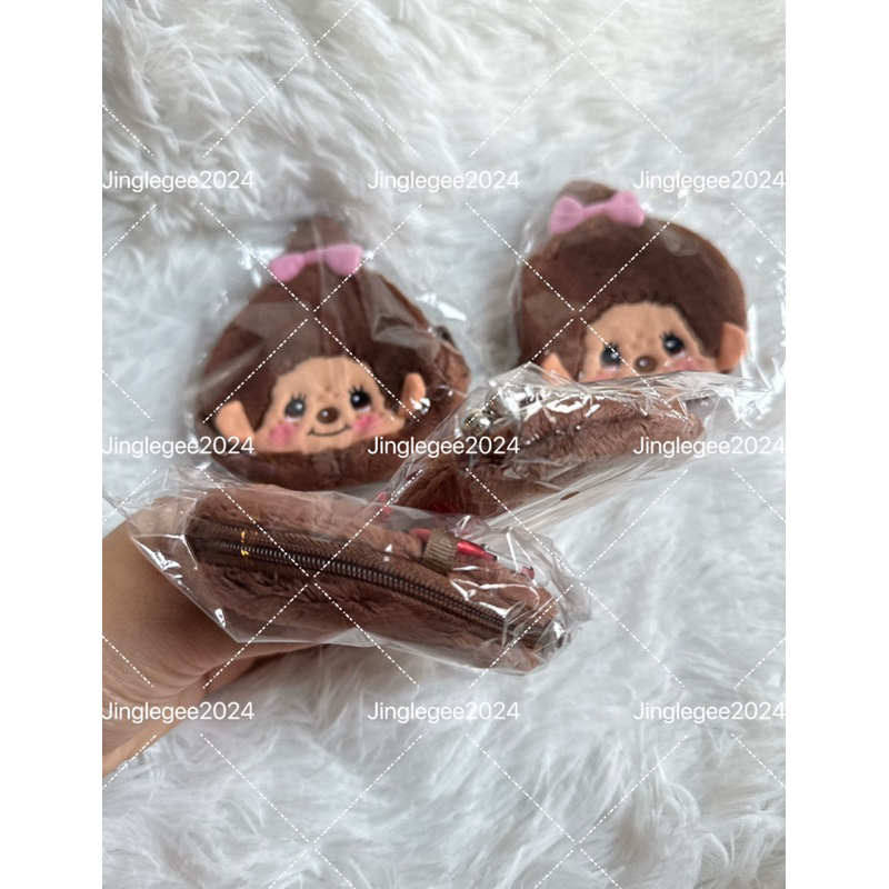 พร้อมส่ง New collection กระเป๋าใส่เหรียญ Monchhichi ของแท้จากญี่ปุ่น