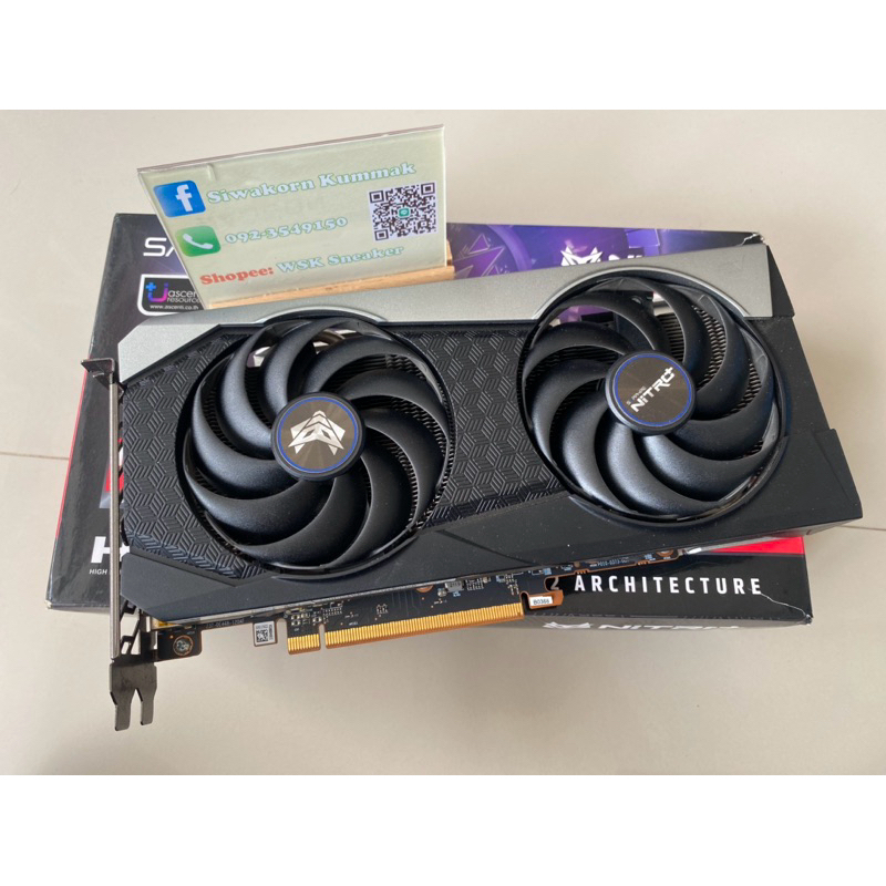 การ์ดจอ VGA Sapphire AMD Radeon RX 6600 XT