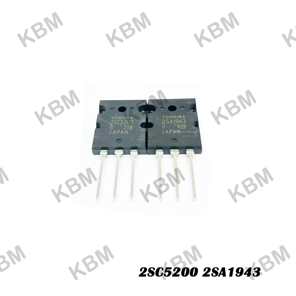 Transistor ทรานซิสเตอร์ 2SA1943 2SC5200 A1943 C5200 (NPN) (PNP) แท้
