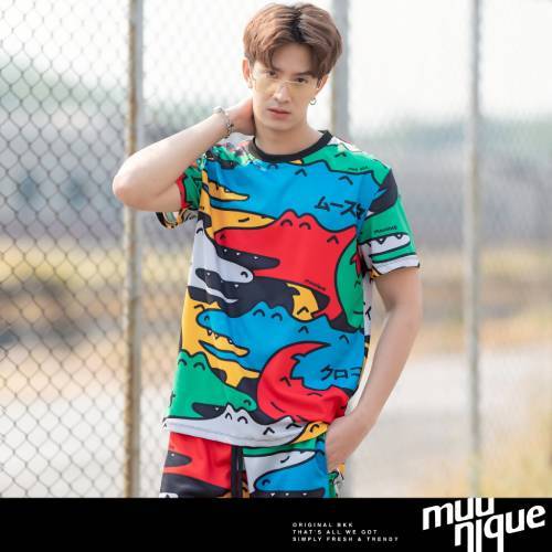 MUUNIQUE JP.SET รุ่น Colorful Crocodile-278