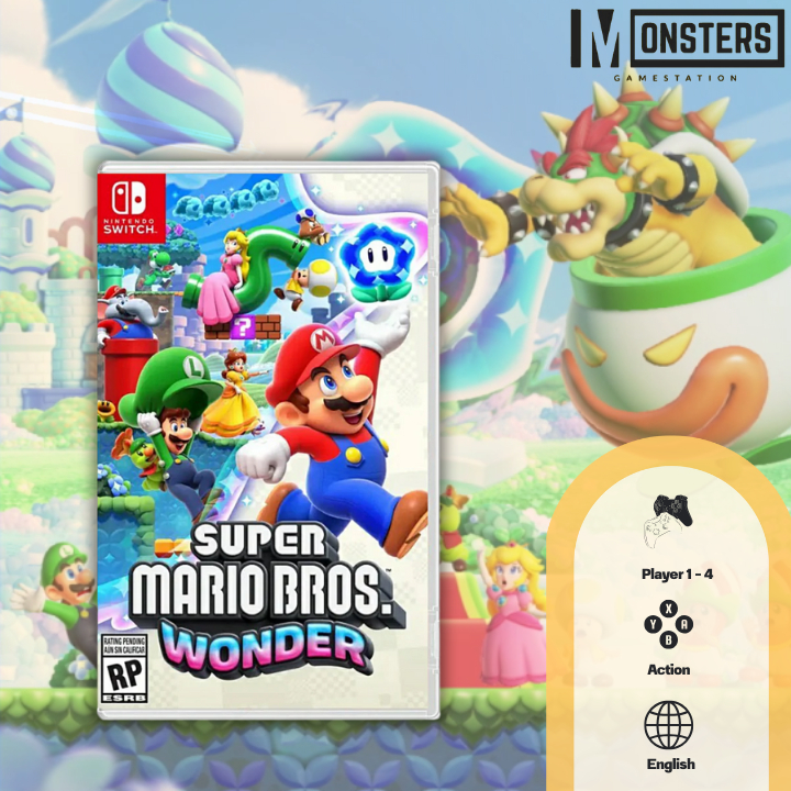 (สินค้าพร้อมส่ง) [Nintendo Switch] - Super Mario Bros. Wonder