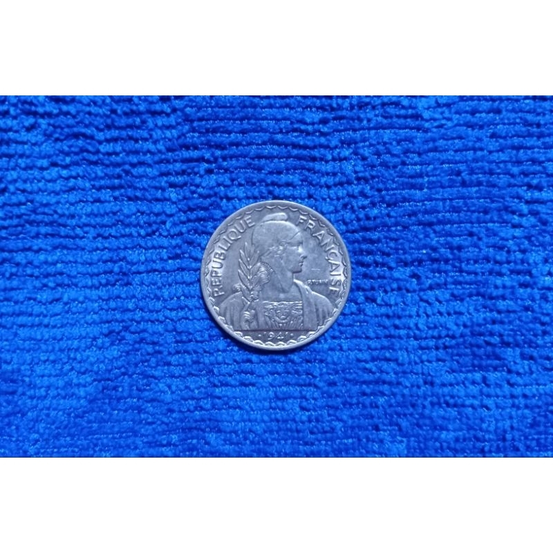 ( BK-527) เหรียญ อินโดจีน ฝรั่งเศส French Indochina