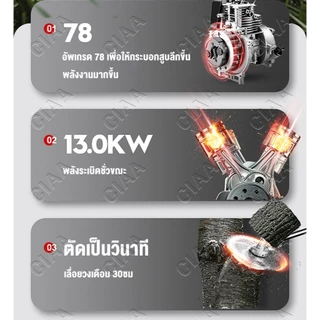 เครื่องตัดหญ้า 4จังหวะ 9 แรงม้า (พร้อมก้าน ครบชุด)มัลติฟังก์ชั่แปรงตัดการเกษตร weeder ของแถมครบชุดพร้อมใช้งาน